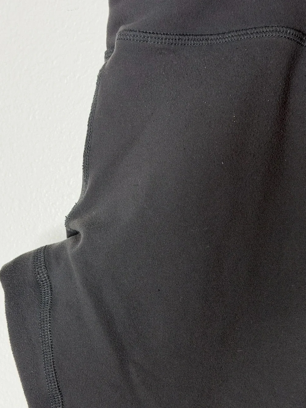 ALO Yoga Moto Leggings Tights Graphite Gray Mesh Panel Size S